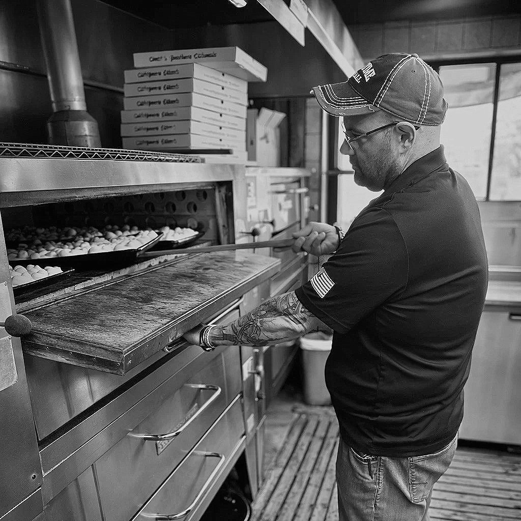 Italian dishes served at Carlo's Pizzeria in Shirley, NY